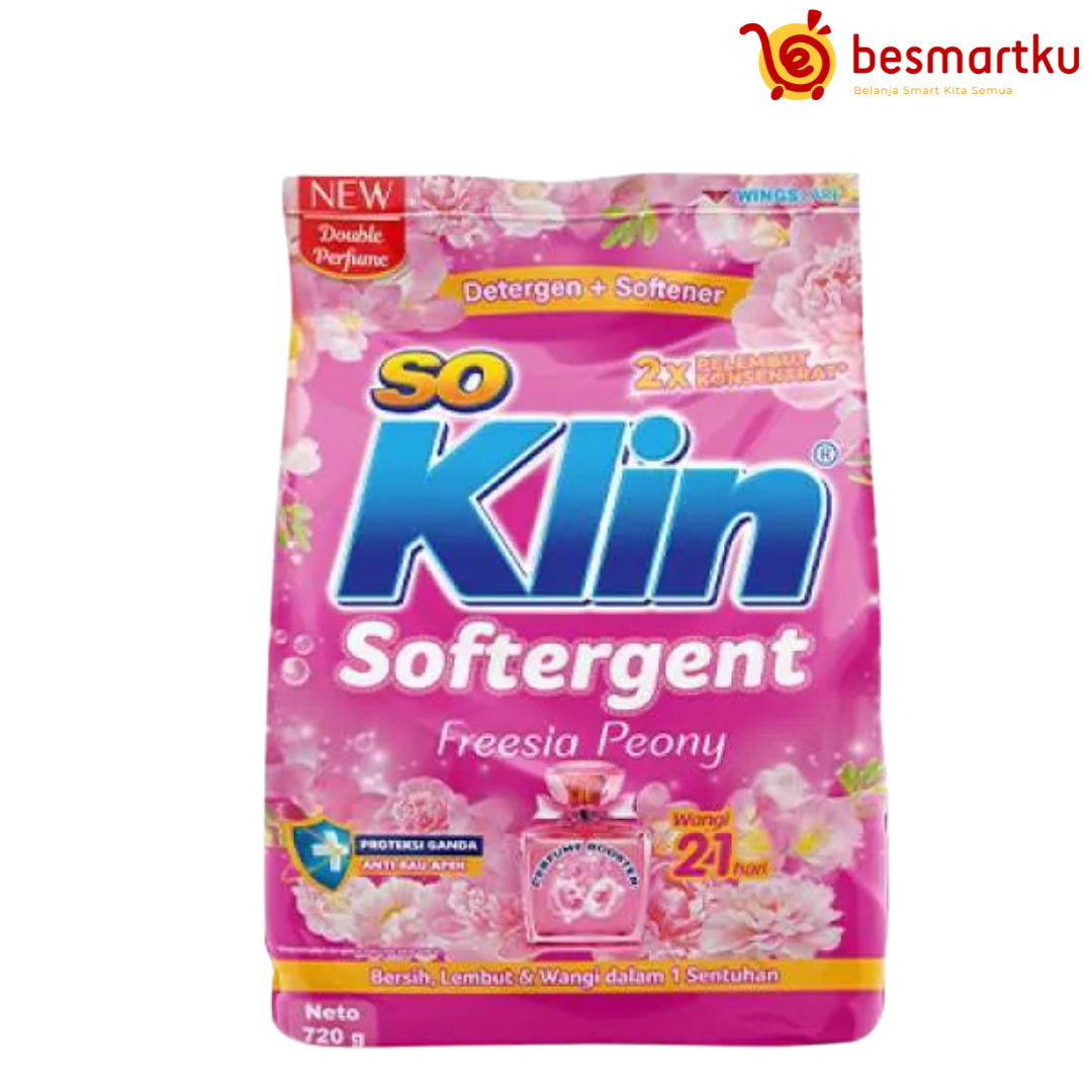 SOKLIN POWDER SOFT FREES PEONY BAG 720GR NP [PRE ORDER]
