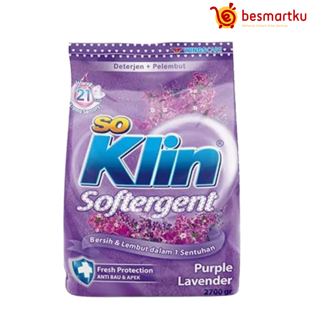 SOKLIN POWDER SOFT purple BAG 720GR NP [PRE ORDER]