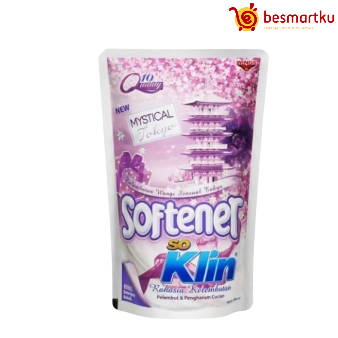 SOKLIN SOFTENER UNGU PCH 900ml [PRE ORDER]