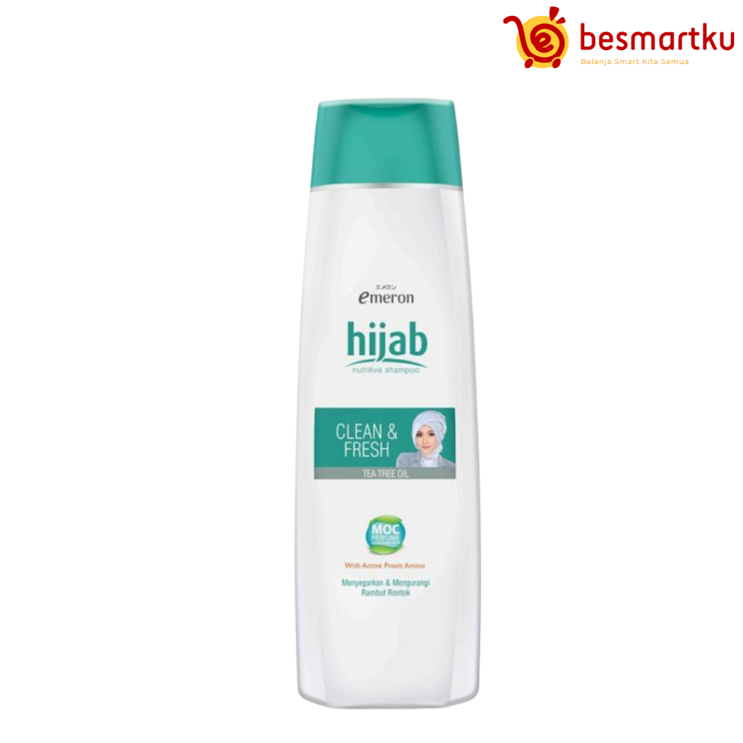EMERON SHAMPOO HIJAB CLN & FRESH BTL 340ML [PRE ORDER]
